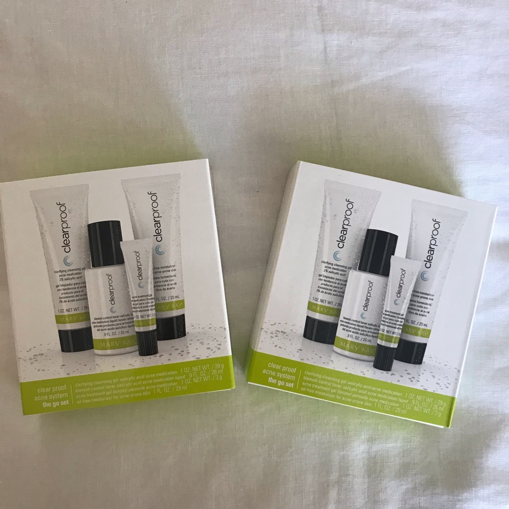 Mary Kay Acne Travel Set x2